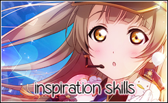 Inspiration Skills list